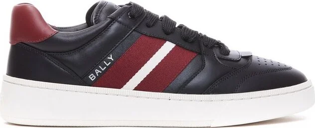 Bally Round-Toe Lace-Up Sneakers