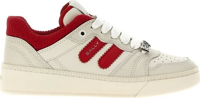 Bally Round Toe Lace-Up Sneakers