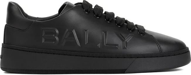 Bally Round Toe Lace-Up Sneakers