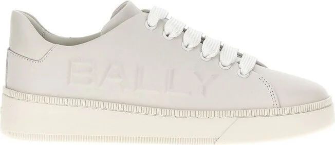 Bally Round Toe Lace-Up Sneakers