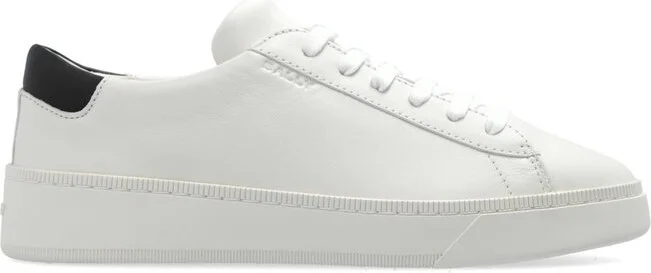 Bally Round Toe Lace-Up Sneakers