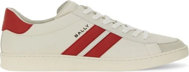 Bally Round Toe Lace-Up Sneakers