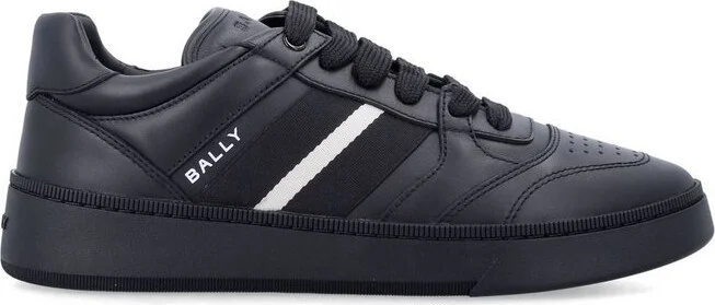 Bally Round-Toe Lace-Up Sneakers