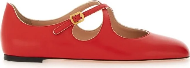 Bally Strapped Flat Shoes