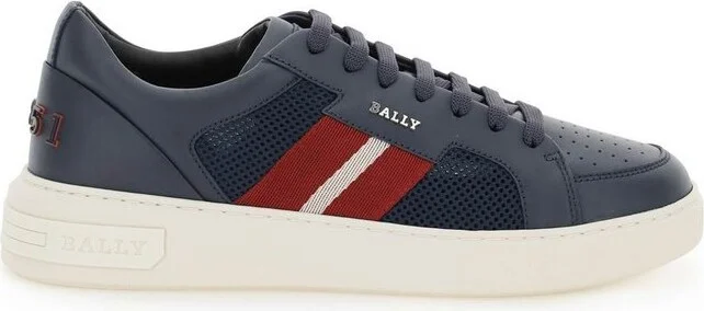 Bally Stripe Detailed Lace-Up Sneakers