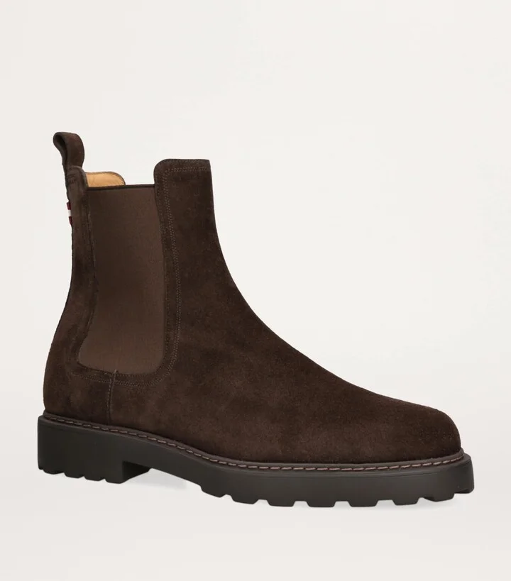 Bally Suede Gevon Chelsea Boots - Image 3