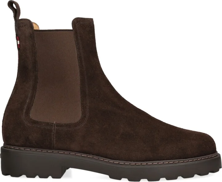 Bally Suede Gevon Chelsea Boots