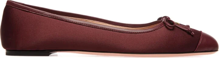 Ballyrina bow-detail ballerina shoes