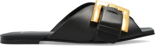 Balmain Anthem Flat Sandals