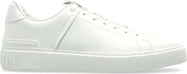 Balmain B-Court Lace-Up Sneakers
