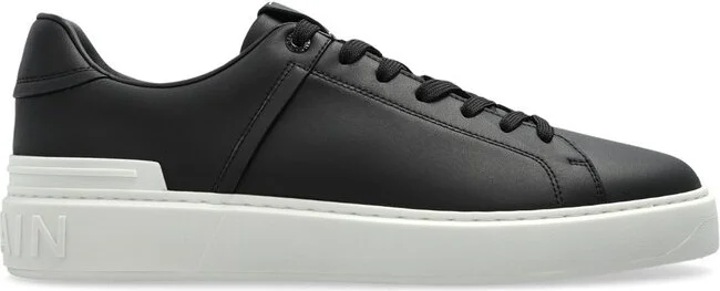 Balmain B-Court Lace-Up Sneakers
