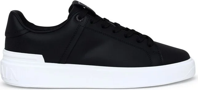 Balmain B-Court Lace-Up Sneakers