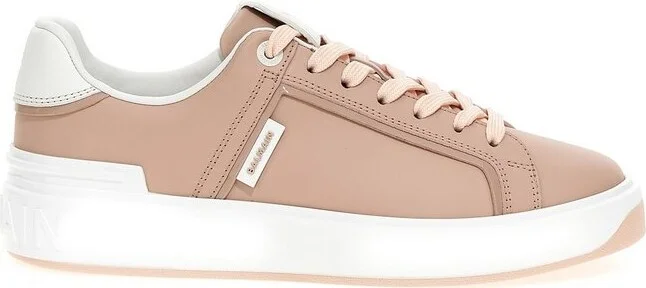 Balmain B-Court Lace-Up Sneakers