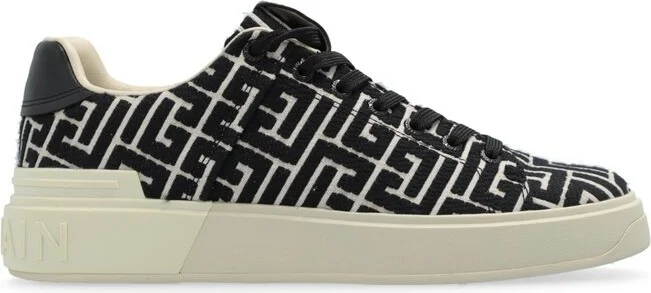 Balmain B-Court Monogram Sneakers