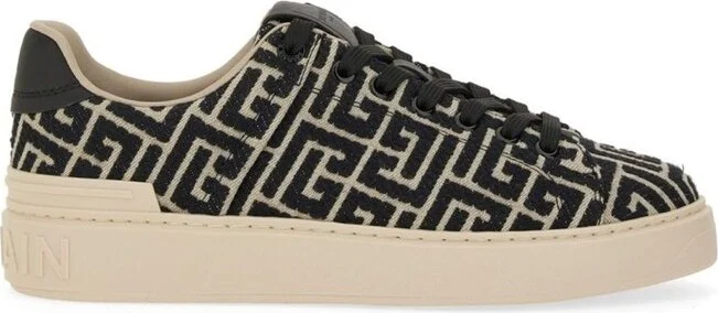 Balmain B-Court Monogram Sneakers