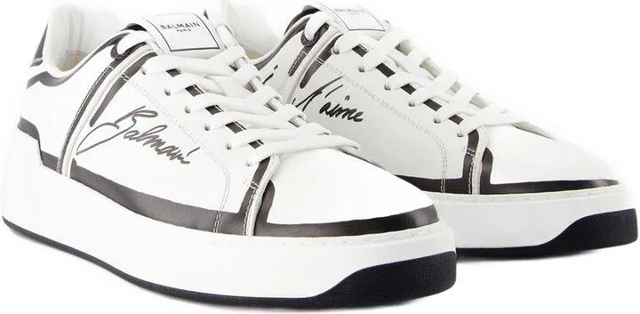 Balmain B-Court Sneakers - Image 2