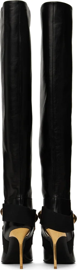 Balmain Black Alma Boots - Image 2