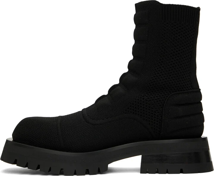 Balmain Black Army Chelsea Boots - Image 3