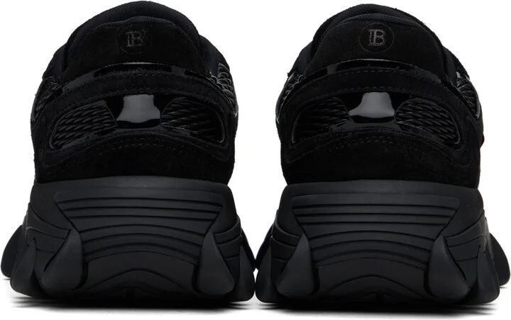 Balmain Black B-East Sneakers - Image 2