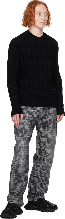 Balmain Black B-East Sneakers - Image 5