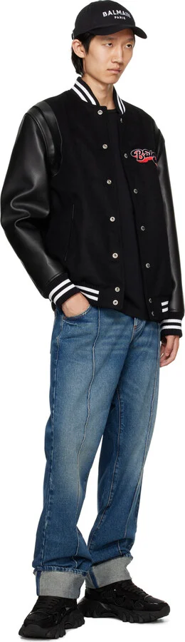 Balmain Black B-East Sneakers - Image 5