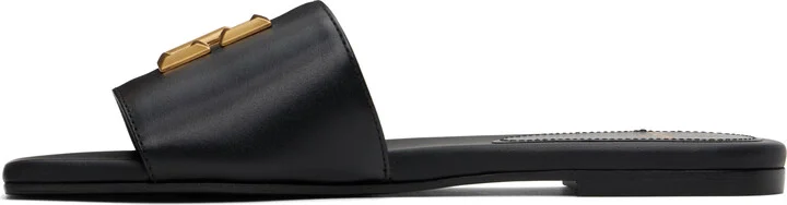 Balmain Black Dafne PB Sandals - Image 3