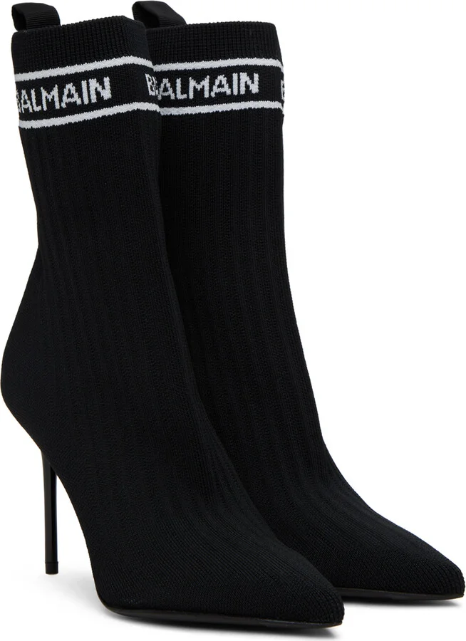 Balmain Black Skye Boots - Image 4