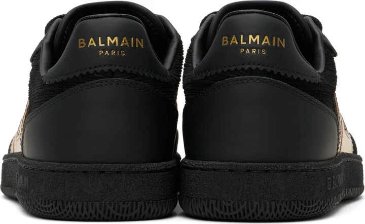 Balmain Black Swan Sneakers - Image 2