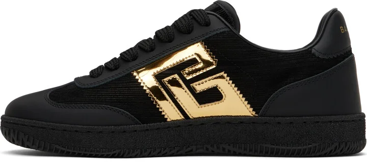 Balmain Black Swan Sneakers - Image 3