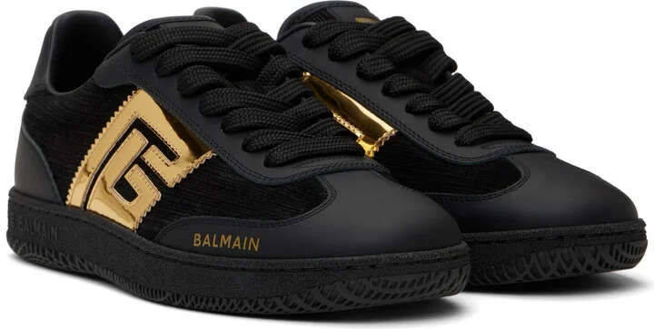 Balmain Black Swan Sneakers - Image 4