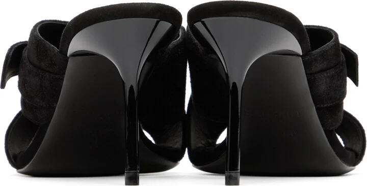 Balmain Black Uma Mules - Image 2