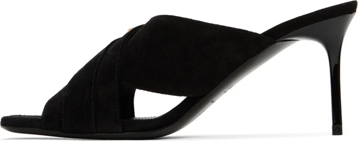 Balmain Black Uma Mules - Image 3