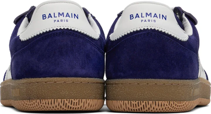 Balmain Blue Swan Sneakers - Image 2