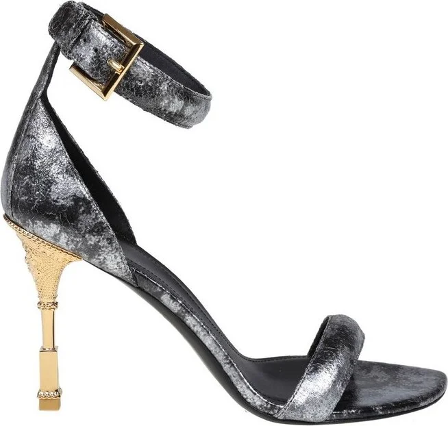 Balmain Buckle-Fastening Heeled Sandals