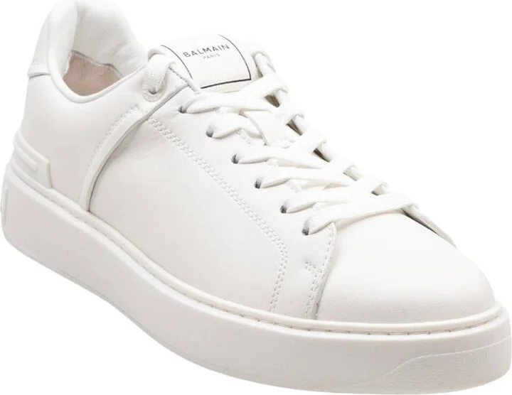Balmain Calf Leather Sneakers - Image 2