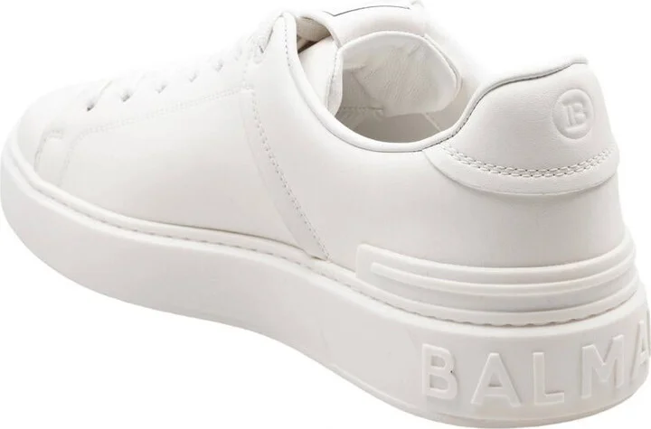 Balmain Calf Leather Sneakers - Image 4