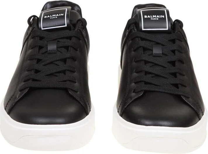 Balmain Calf Leather Sneakers - Image 3