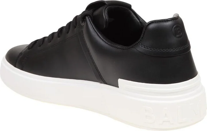 Balmain Calf Leather Sneakers - Image 4