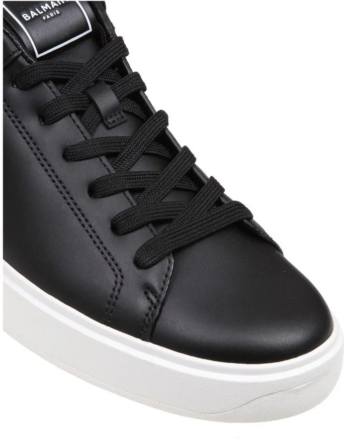 Balmain Calf Leather Sneakers - Image 5
