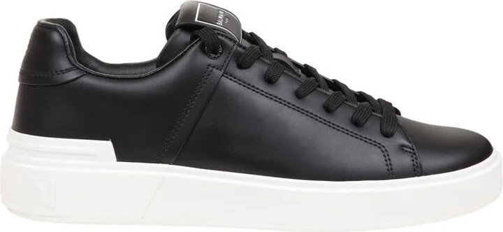 Balmain Calf Leather Sneakers