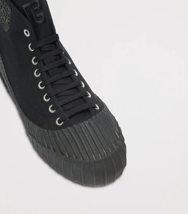 Balmain Canvas Riff Sneakers - Image 4