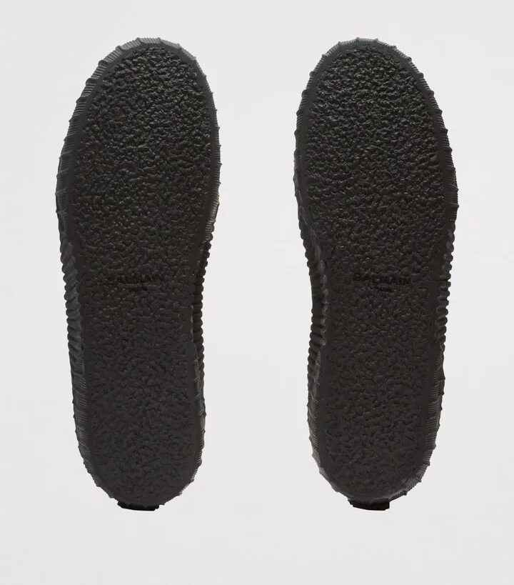 Balmain Canvas Riff Sneakers - Image 6