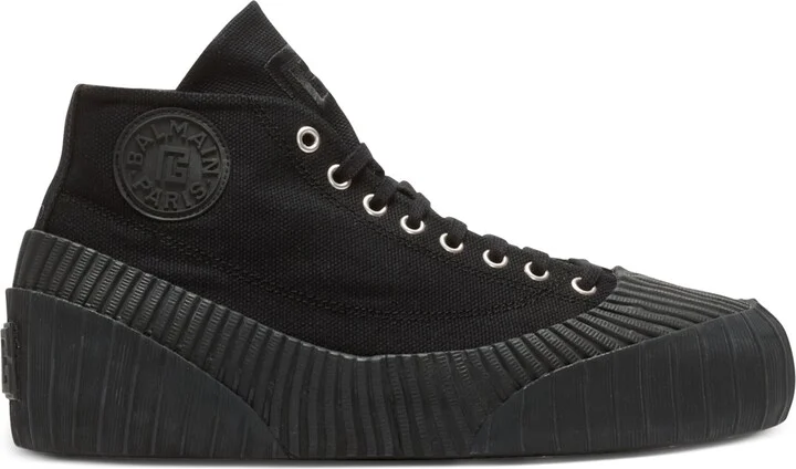 Balmain Canvas Riff Sneakers