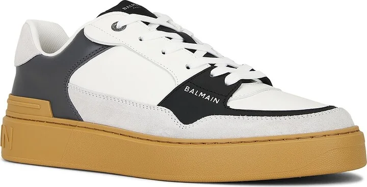 BALMAIN Court Flip Sneaker in Grey - Image 2