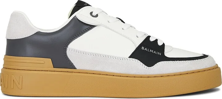 BALMAIN Court Flip Sneaker in Grey