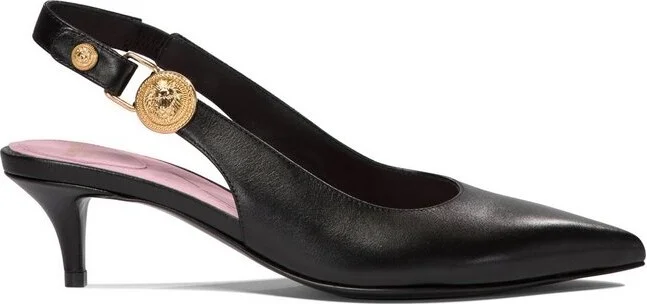 Balmain Eva Kitten Slingback Pumps
