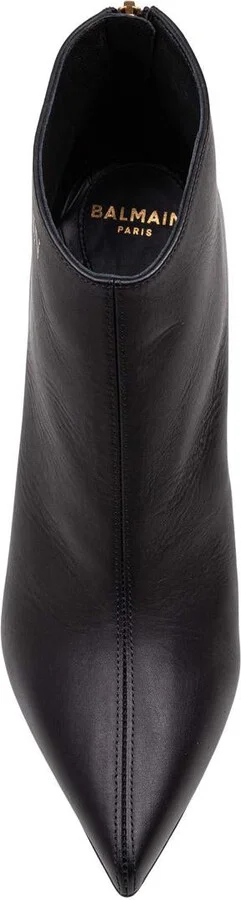Balmain Leather Ankle Boot - Image 3