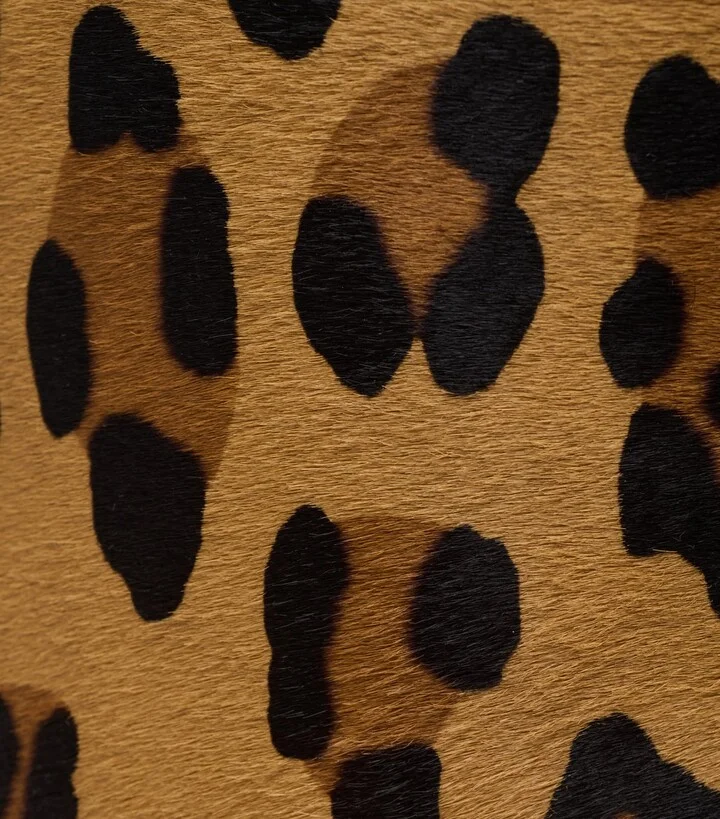 Balmain Leather Leopard Anthem Boots 95 - Image 6