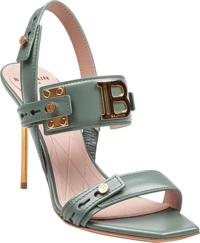 Balmain Leather Sandal - Image 2