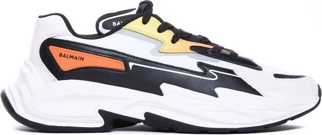 Balmain Logo Printed Low-Top Sneakers